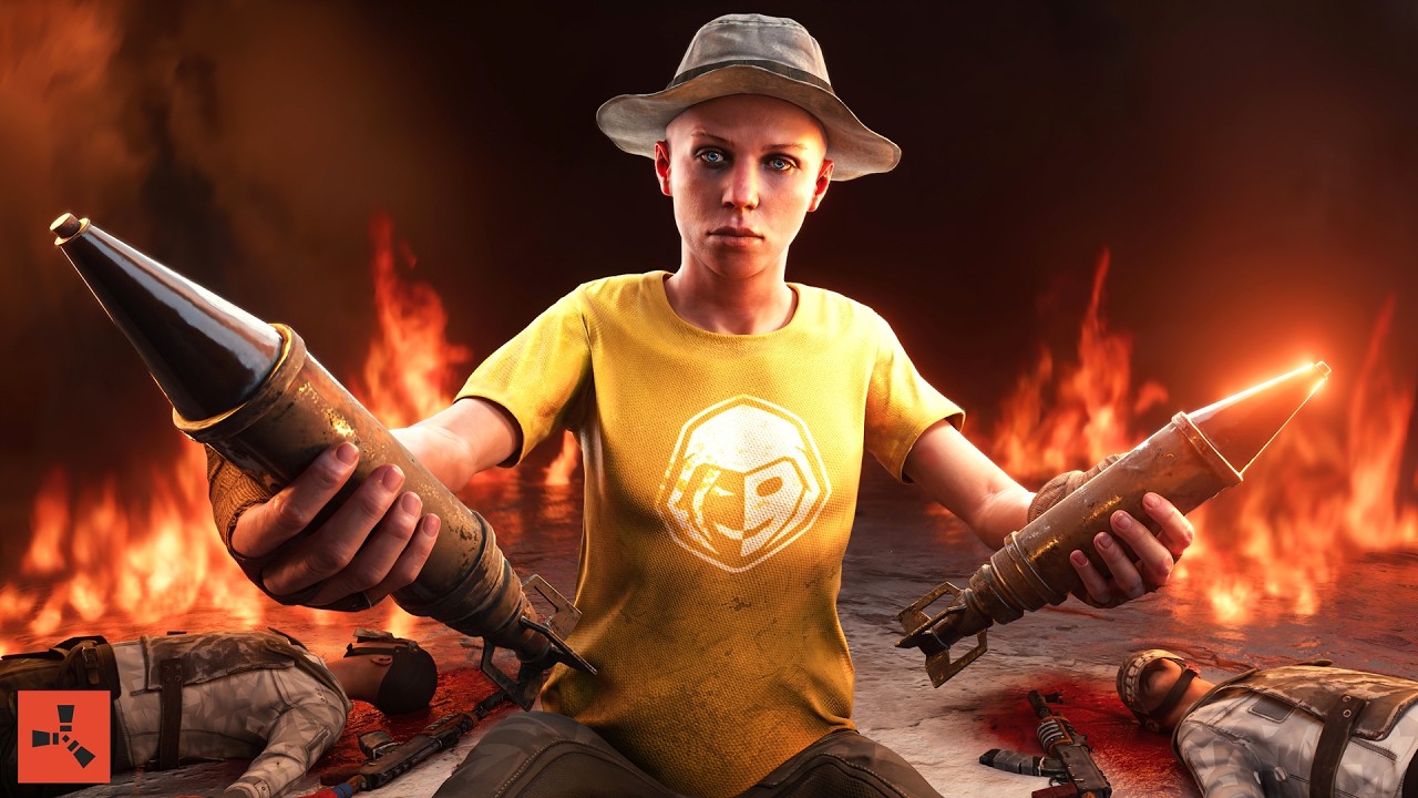 Rust - WHEN A CLAN TRIES TO ONLINE RAID A SOLO