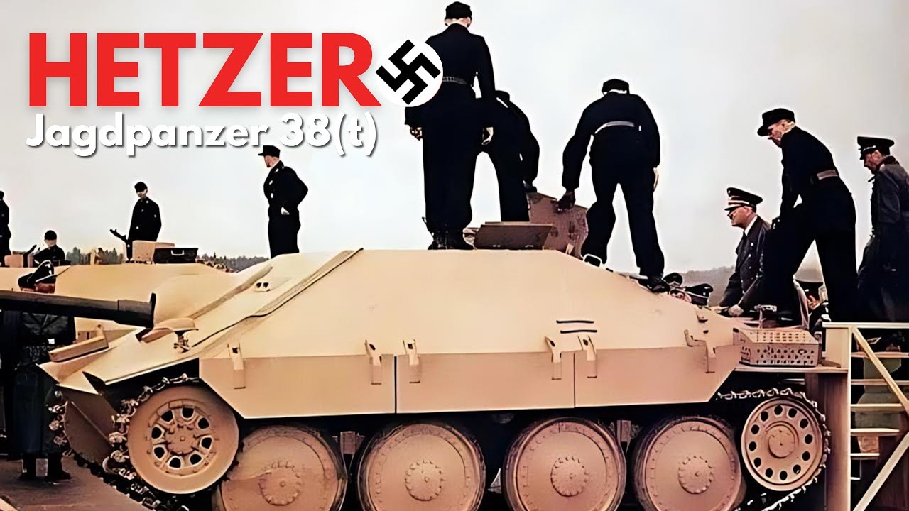 The Hetzer: Deadly Hidden Hunter Tanks from World War II