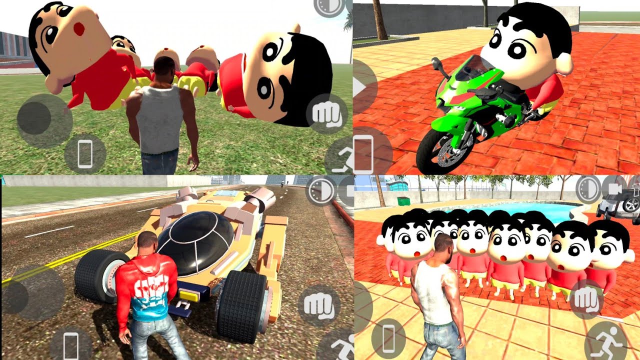New shinchan cheat code | New Bujji car | how to add shinchan in indian bike driving 3d | new update