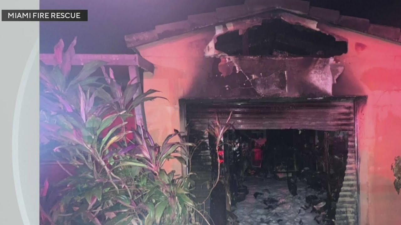 Family escapes house fire in Miami, officials say