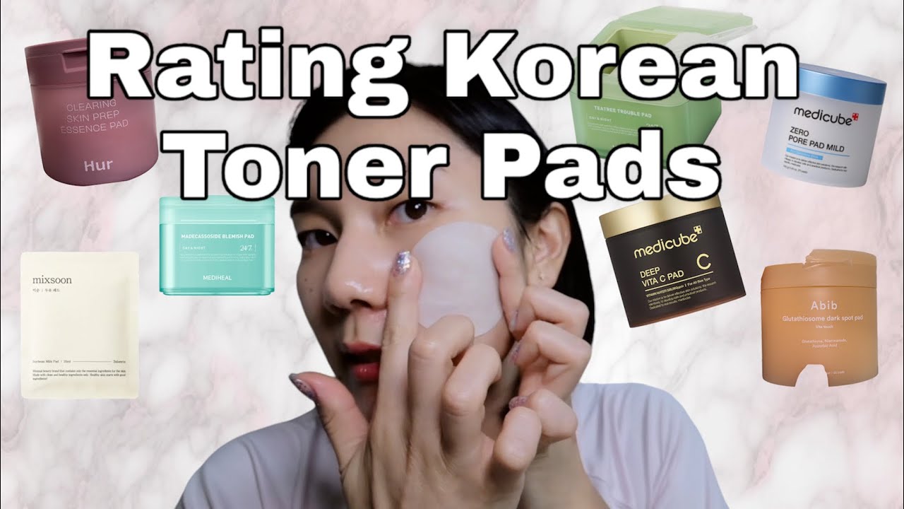 Brutally Rating Korean Toner Pads | KBeauty Trend | Toner Pads