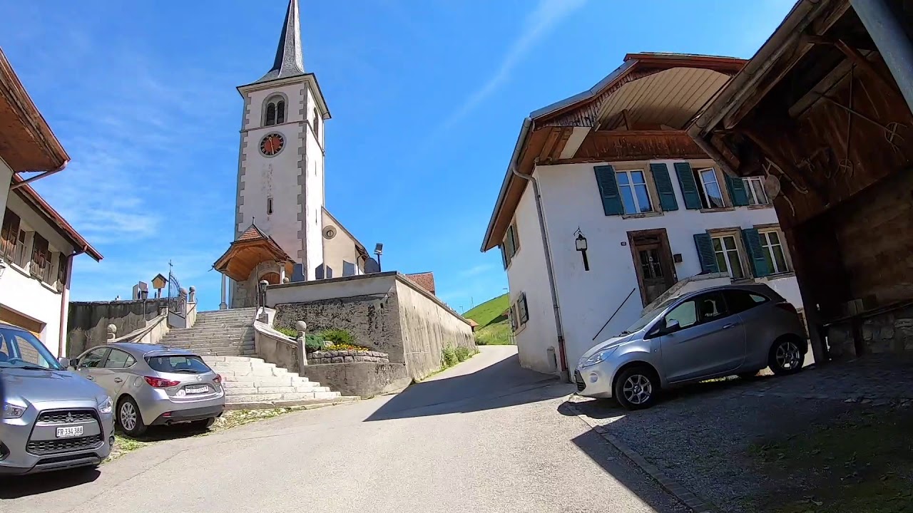 The Beauty of Switzerland #8 Gstaad Airport - Gruyères - Bulle