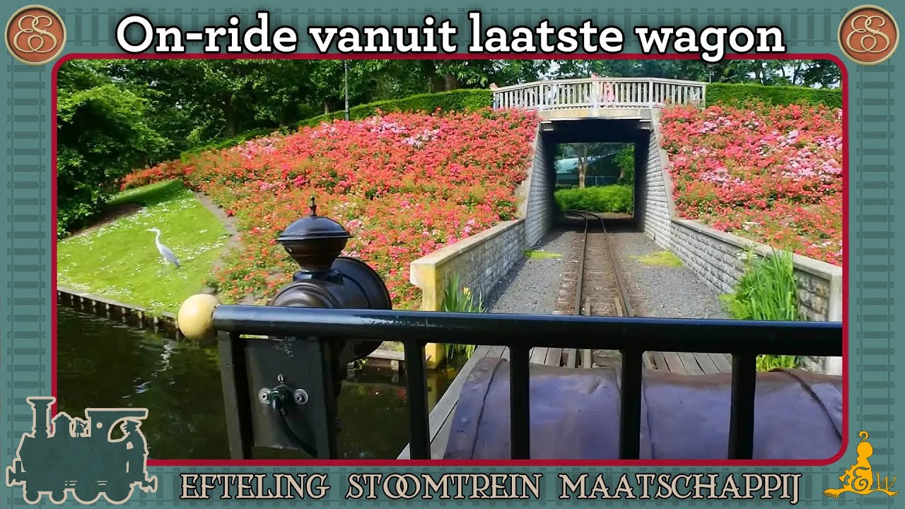 [#Efteling] Stoomtrein - On-ride vanuit laatste wagon