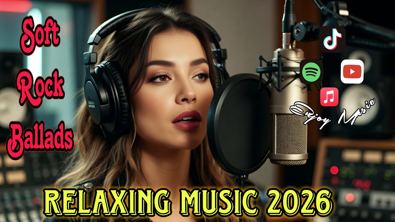 6 Hours of Nonstop Relaxing Soft Rock Ballads for a Good Night's Sleep and Peace of Mind, Enjoy 2026