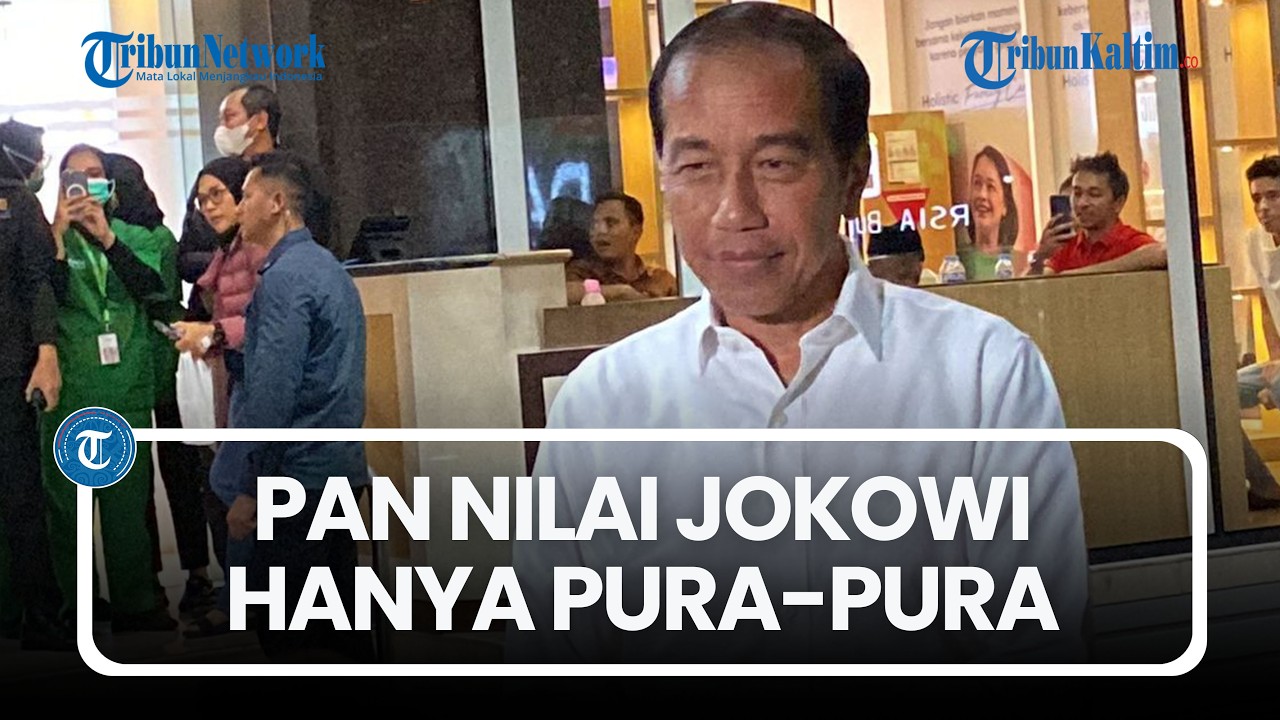 Dinilai Tak Jujur demi Menjaga Citra, PAN Nilai Jokowi hanya Pura-Pura Tak Tahu soal UU KPK