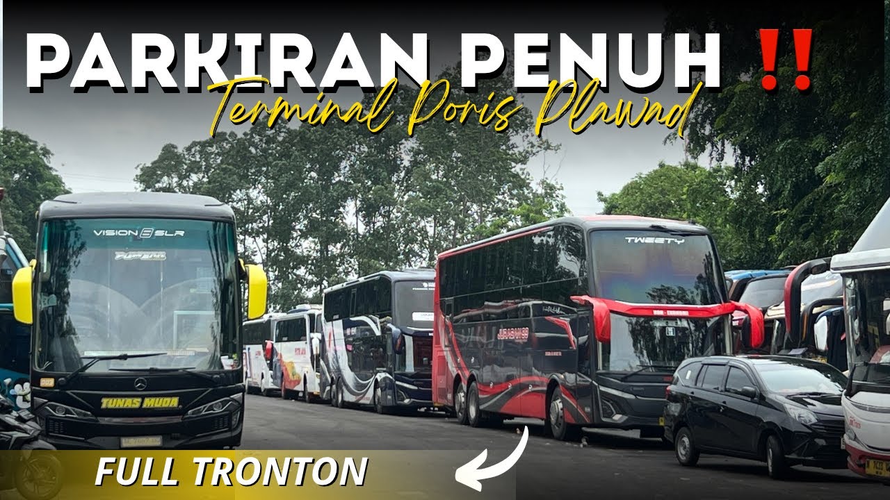 TERMINAL PORIS KACAU?! PARKIRAN FULL TRONTON SEMUA 😱