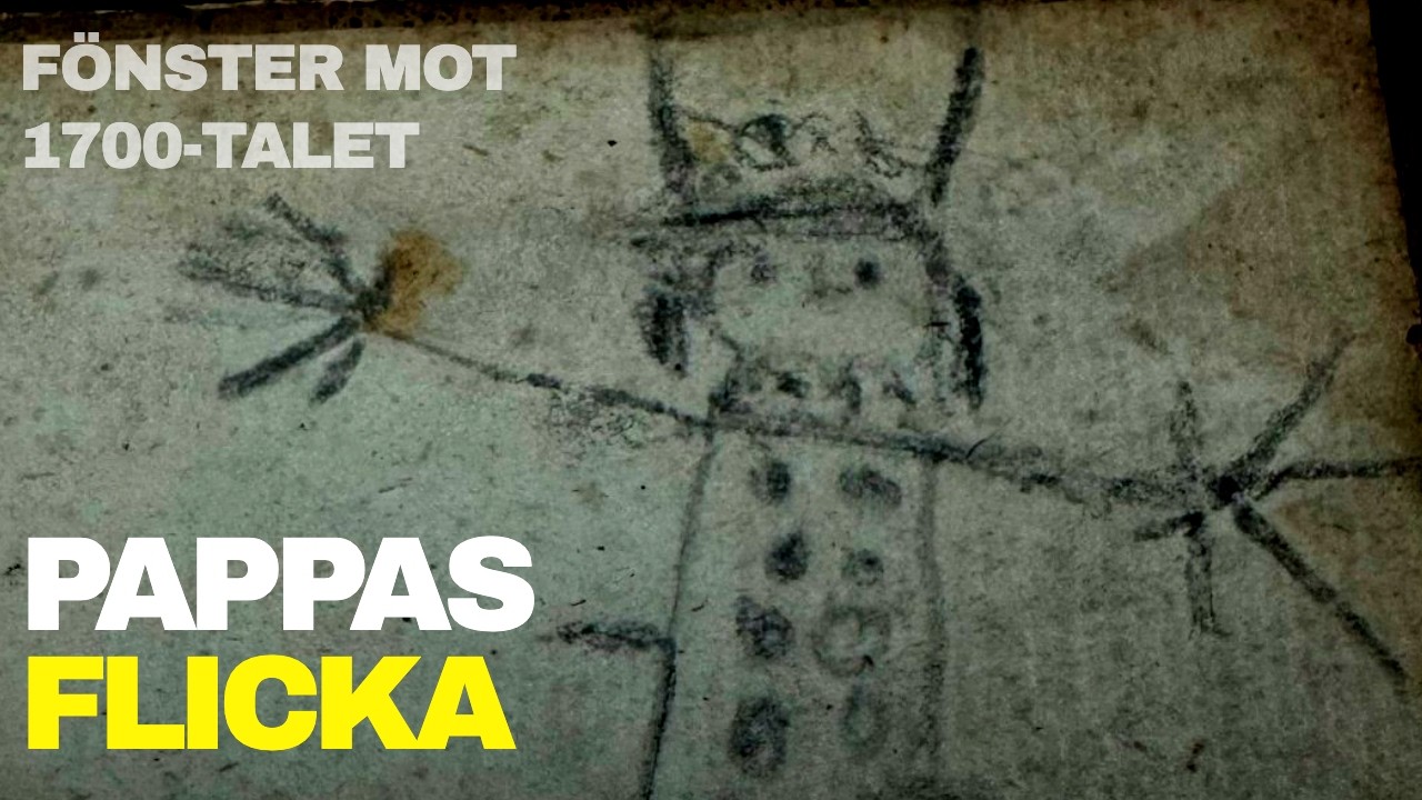 Ur arkivet: Jag hittade en barnteckning i en 200 år gammal bok...