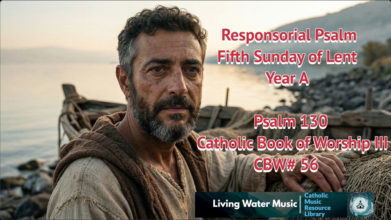 Responsorial Psalm / Fifth Sunday of Lent Year A / CBW#56 / Psalm 130