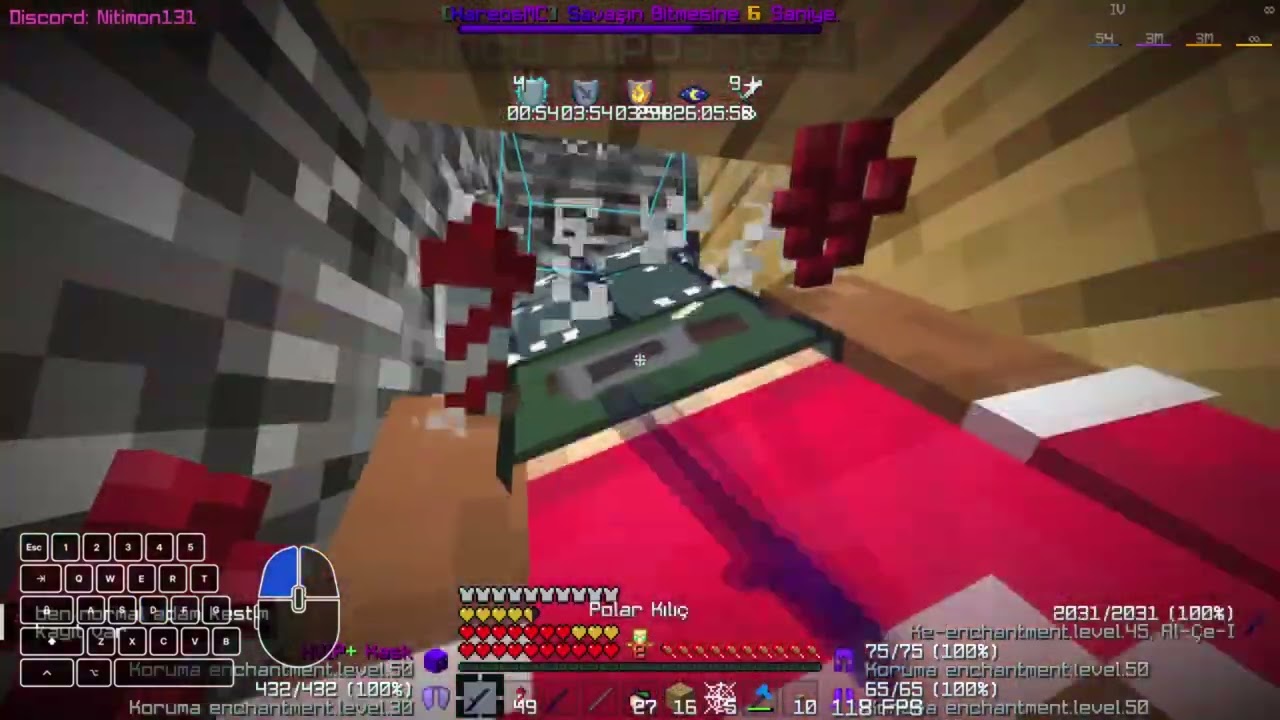 HAREOSMC KİLL MONTAGE #nobles #minecraft #8