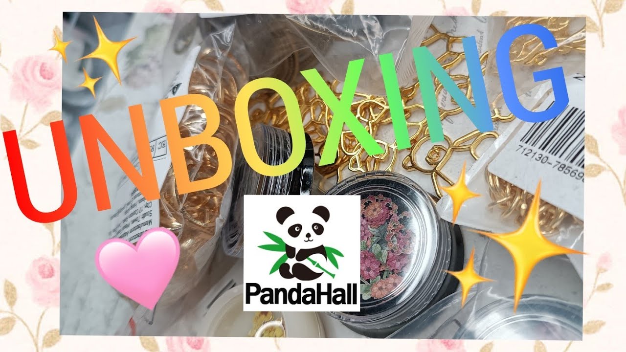 UNBOXING in collaborazione con Pandahall 🐼❤️codice sconto in descrizione 👇🏻
