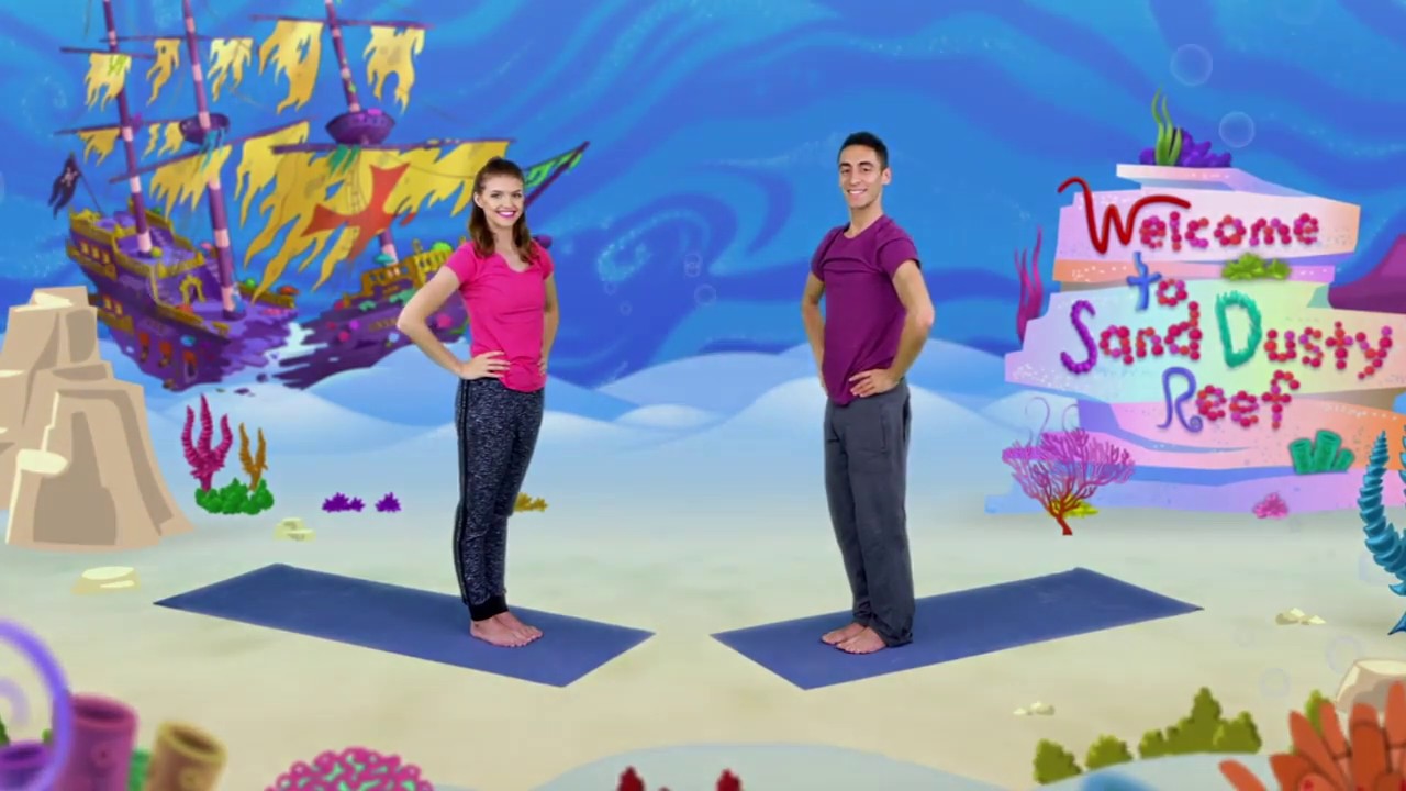Captain McFinn Yoga Poses Mermaid & Princess