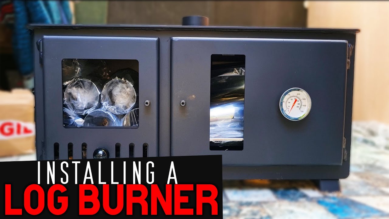 Установка дровяной печи в нашем кемпервэне, часть 1 | Печь Outbacker Firebox Range