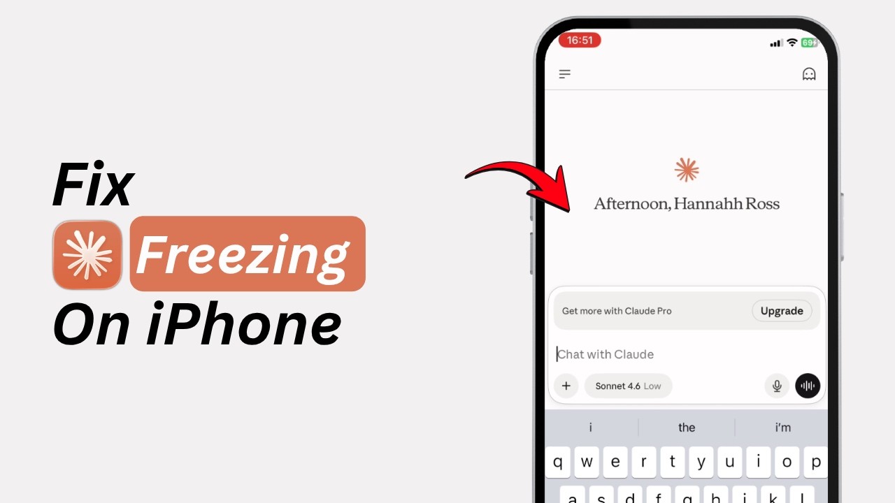 Как исправить зависание Claude на iPhone | Решение проблемы постоянного зависания приложения Claude