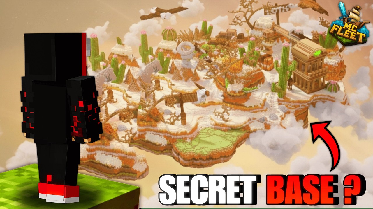 Mcfleet Server Me Famous YouTuber Ka SECRET Base Mil Gaya 😱🔥