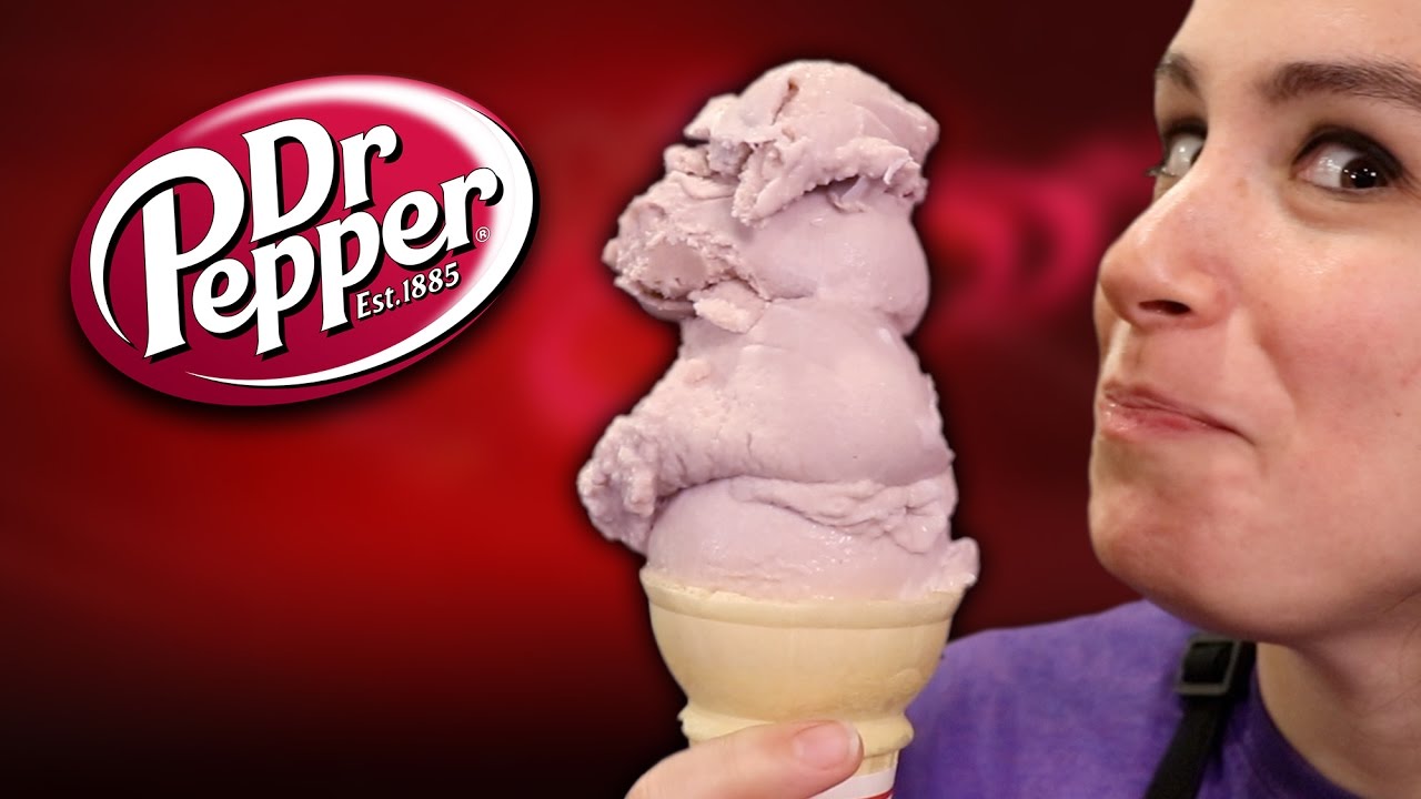 Dr. Pepper ICE CREAM!!