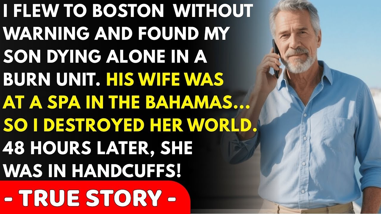 While My Son Was Dying In A Burn Unit, His Wife Was At A Spa With Her Lover. What I Did Next...