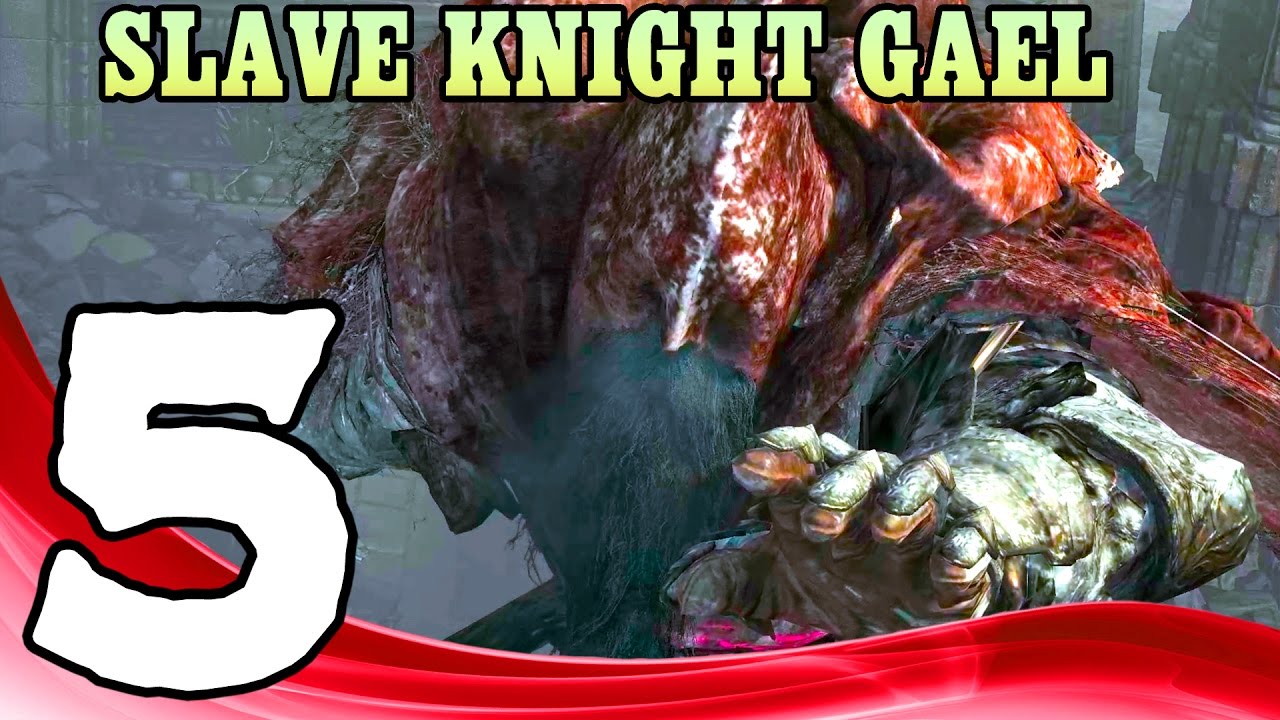Dark Souls 3 DLC The Ringed City - Walkthrough FINAL BOSS Slave Knight Gael 1080p 60FPS