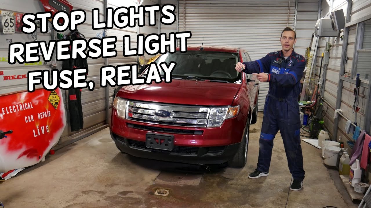 FORD EDGE STOP BRAKE LIGHT FUSE RELAY, BACKUP LIGHT FUSE RELAY