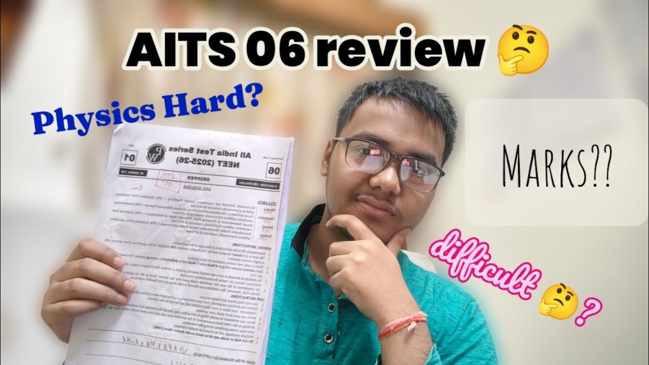 AITS 06 pw test review 😱