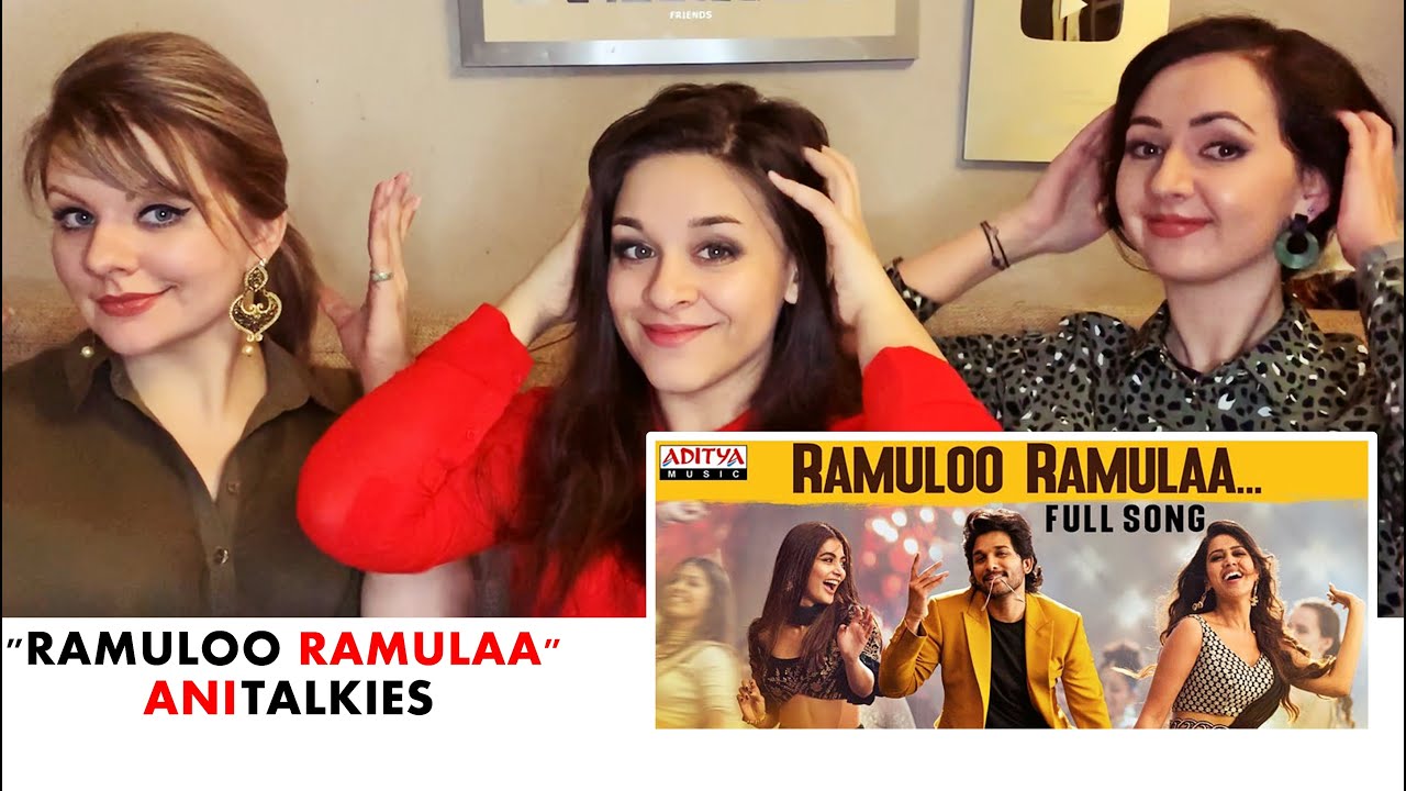 RAMULOO RAMULAA Song Reaction | RUSSIA | Allu Arjun, Pooja Hedge | #AlaVaikunthapuramlo | AniTalkies