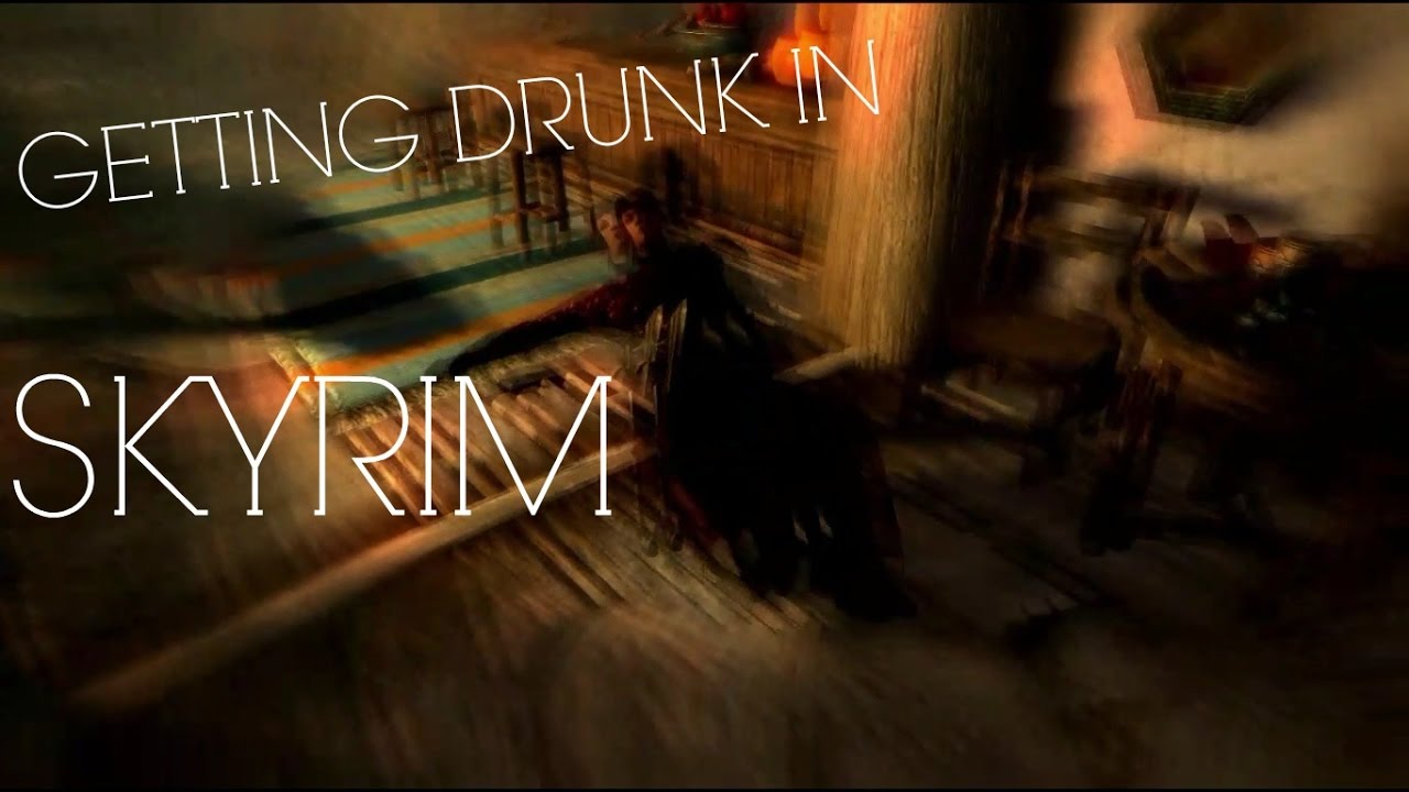 Skyrim | Realistic Needs And Diseases Mod (Getting Drunk)