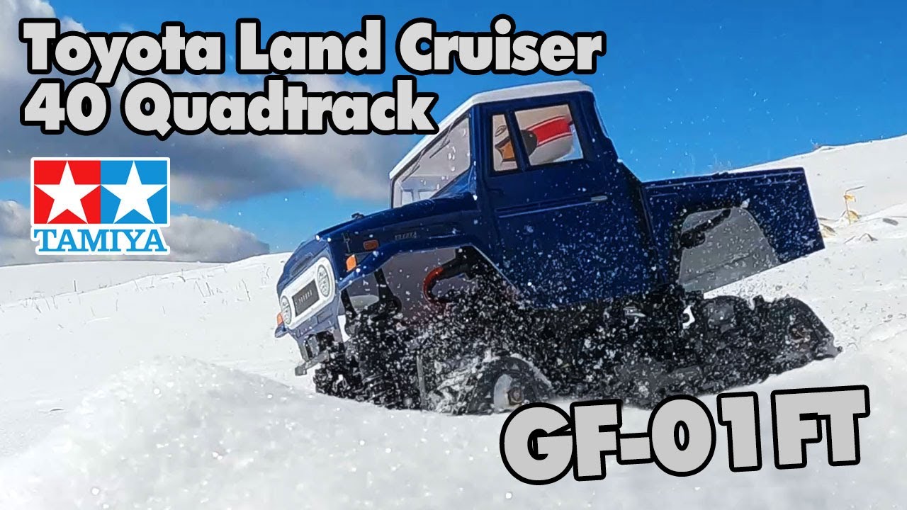 Tamiya 58704 Toyota Land Cruiser 40 Pick-Up Quadtrack (GF-01FT)