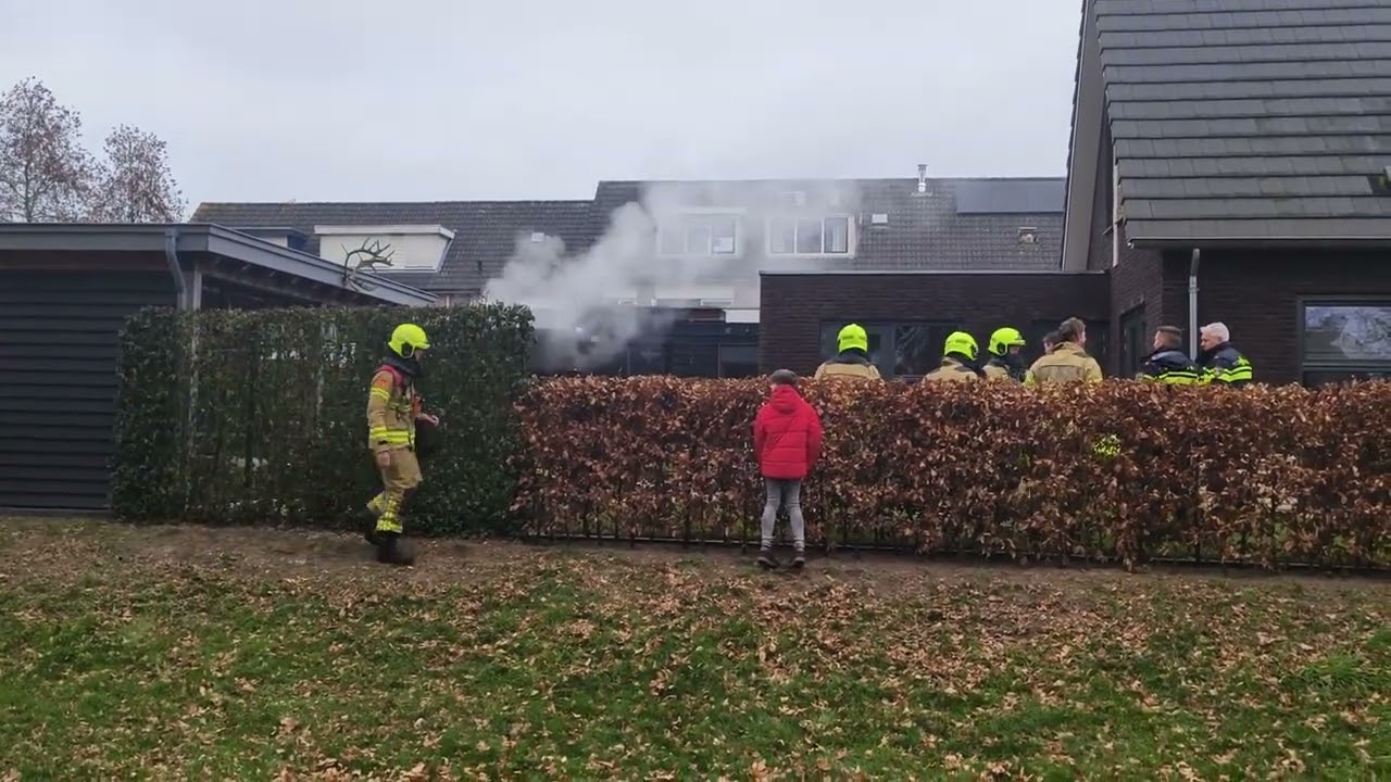 Schuurbrand in Garderen 