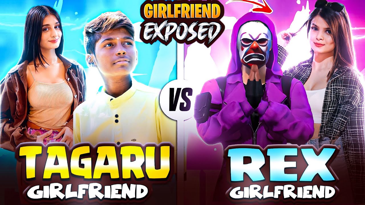 REX GIRLFRIEND EXPOSED🤯  TAGARU + GIRLFRIEND  VS REX + GIRLFRIEND🔥😱 @Nonstop Gaming