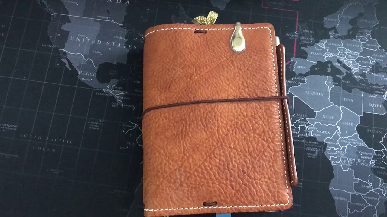 B6 Naughty Fox ApplePig Leather Travelers Notebook