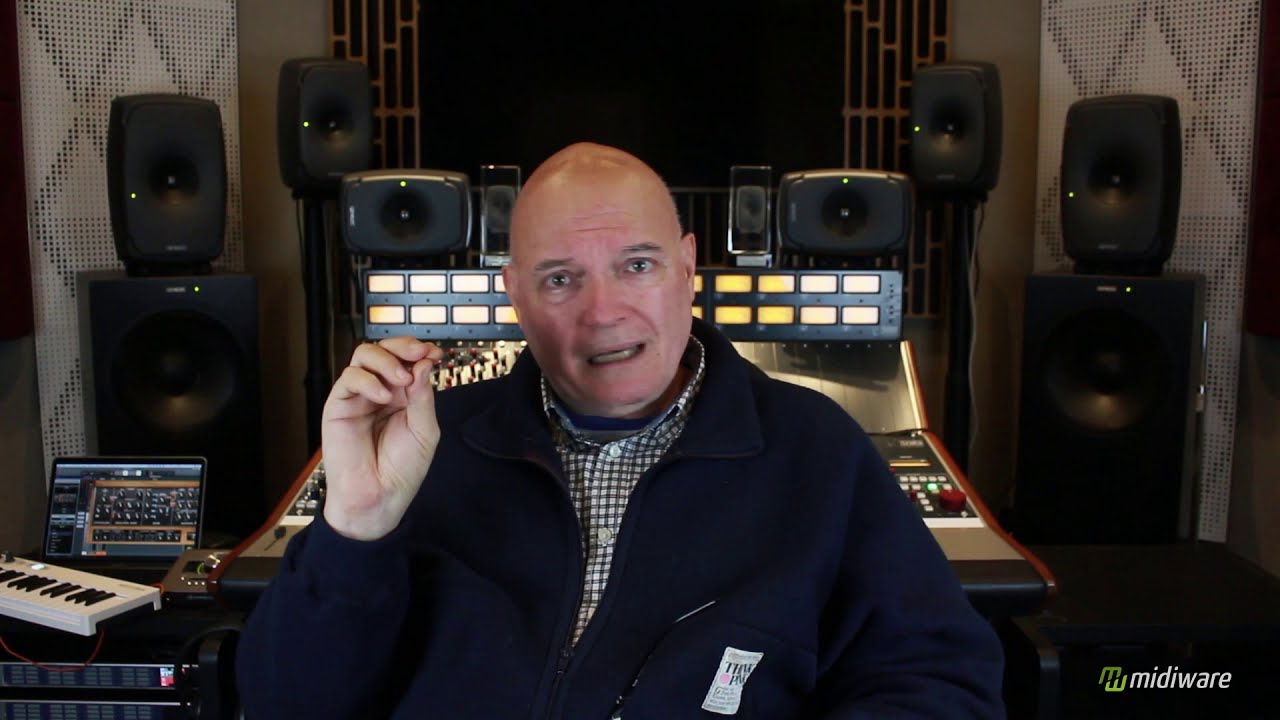 MidiWare Talk Session - Enrico Cosimi & UA Moog Minimoog LUNA Instrument