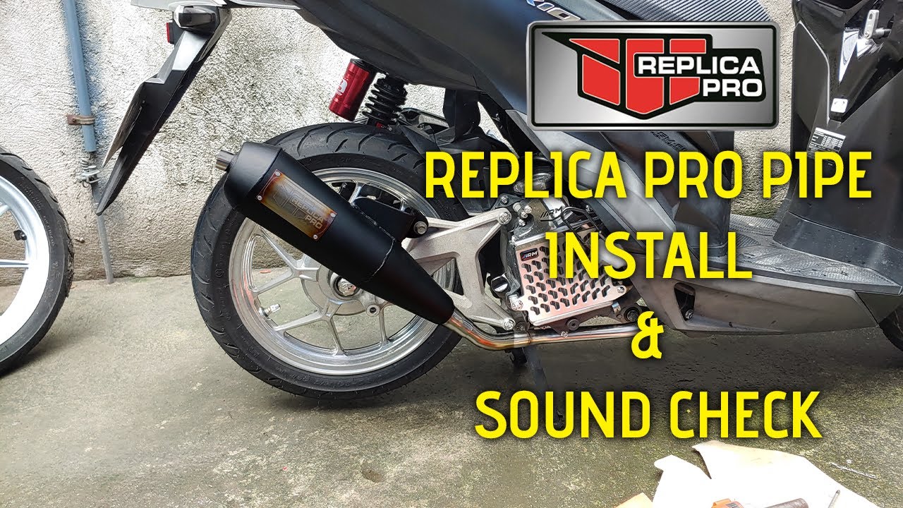 REPLICA PRO INSTALL TO HONDA CLICK 125 GAME CHANGER PLUG AND PLAY SOUND CHECK