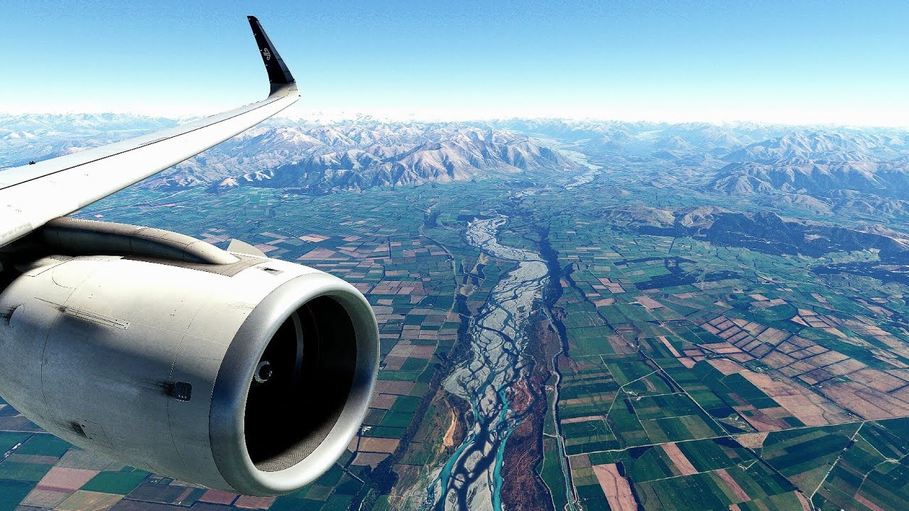 QUEENSTOWN TO CHRISTCHURCH - AIRBUS A320 NEO  AIR NEW ZEALAND 🇳🇿 