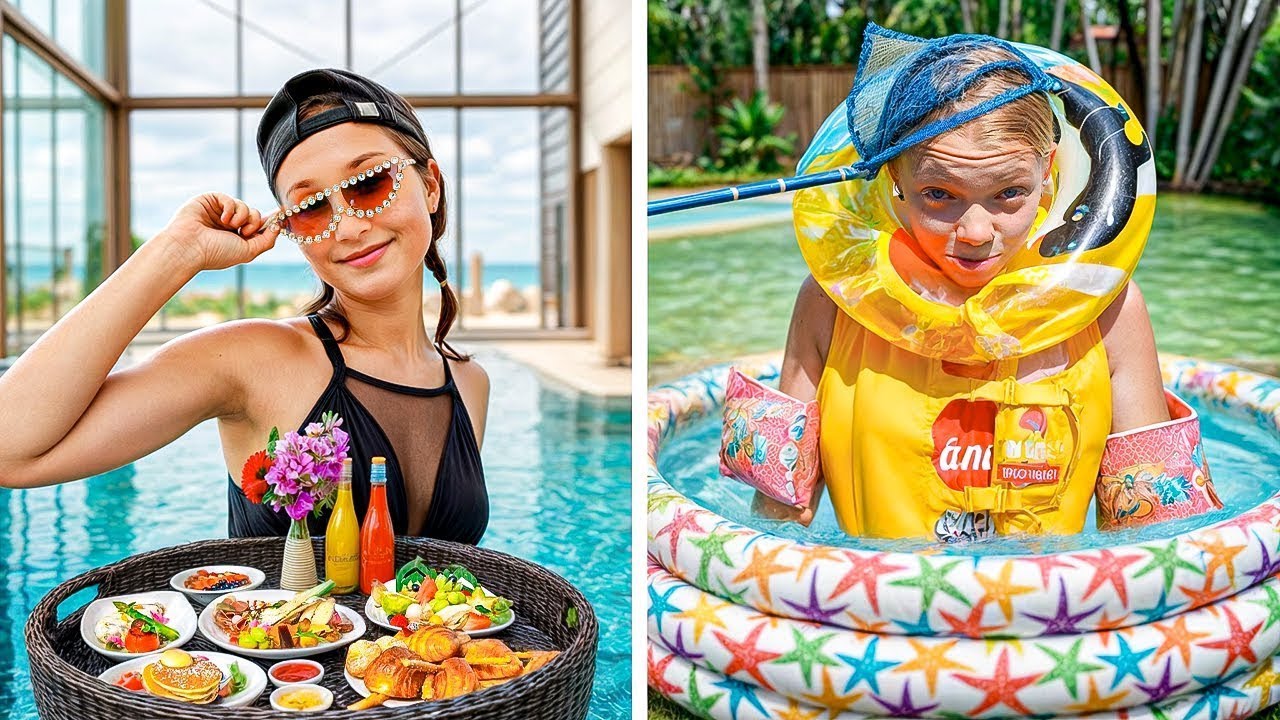 10 TYPES DE PERSONNES à la piscine que vous rencontrerez sûrement! Histoires amusantes pour enfants