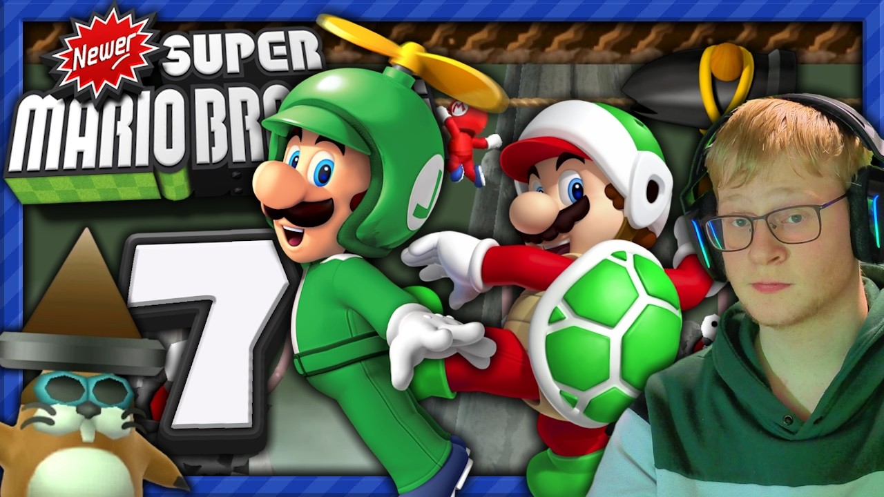 💫Newer Super Mario Bros. Wii💫#07 Hämmern, fliegen und klettern sind Programm!