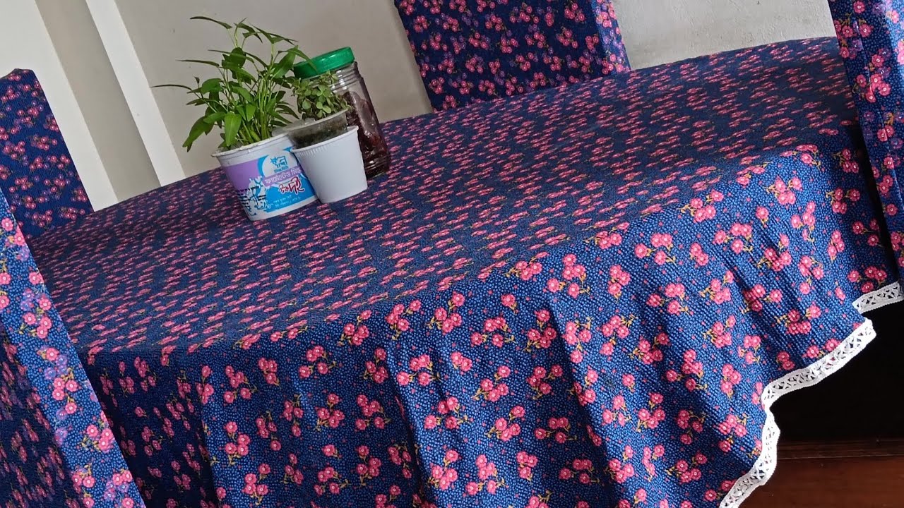 সংসারের কাজের সাথে।।super stylist print table cover বানিয়ে নিলাম।।