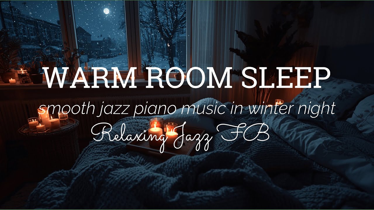 STOP OVERTHINKING. ☕ Warm Winter Jazz Music to Calm Your Mind (Instant Relief)