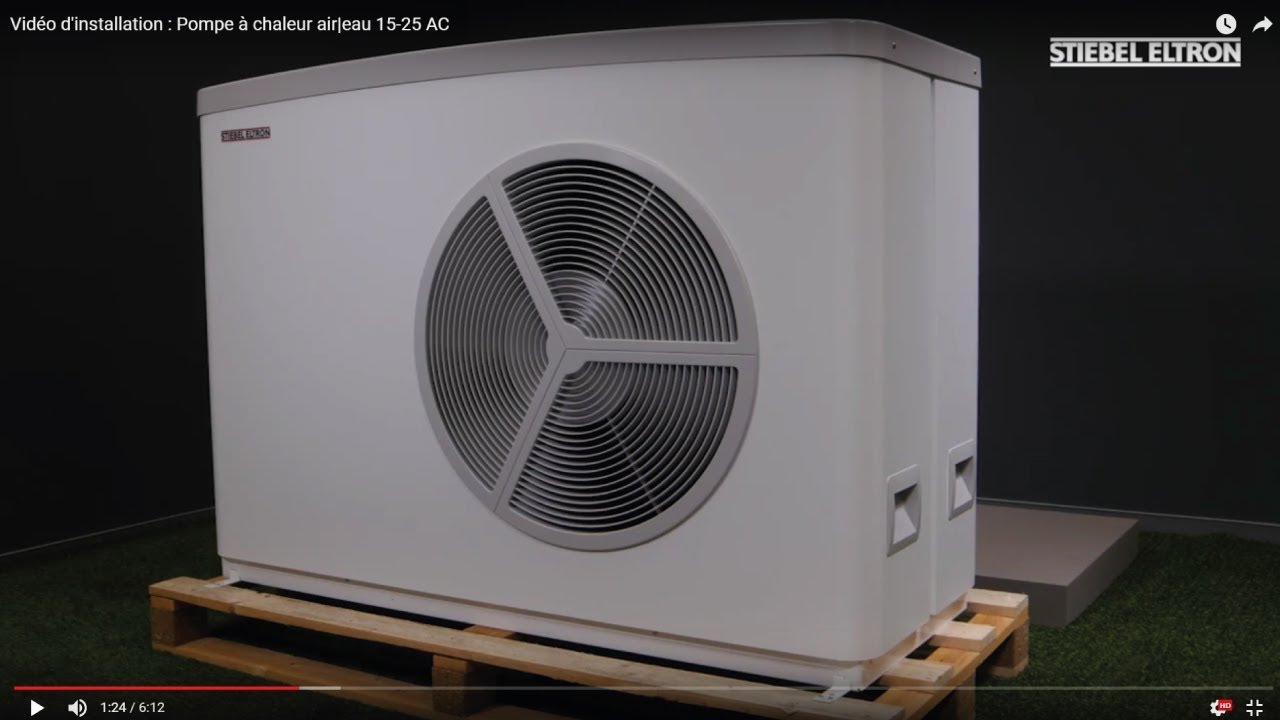 STIEBEL ELTRON - Vidéo d'installation : Pompe à chaleur air|eau HPA-O Premium