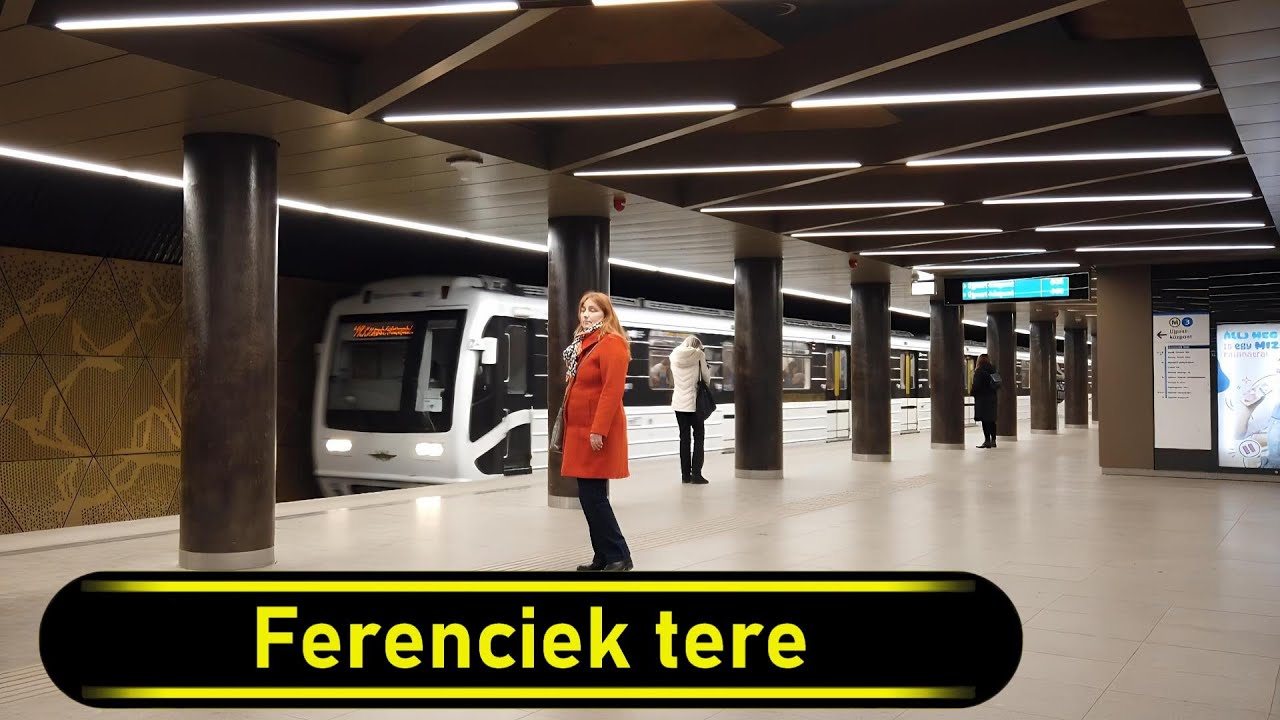 Metro Station Ferenciek tere - Budapest 🇭🇺 - Walkthrough 🚶