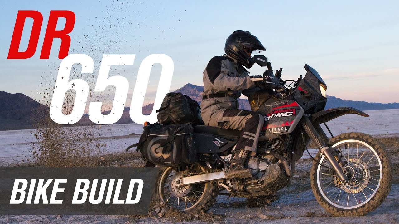 Сборка мотоцикла Suzuki DR650 Adventure