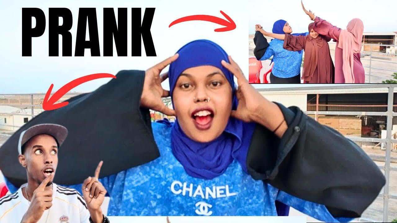 PRANK|| WALIYA AYAAN KU SAMAYNAY DAJIYA QOSAL IYO QARAAXO 😮😮