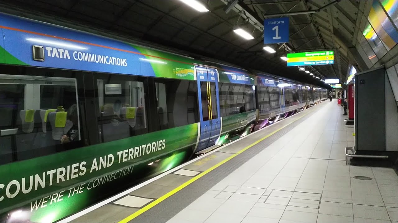 Full Train Journey: Heathrow Express from London Paddington to Heathrow Central Class 332