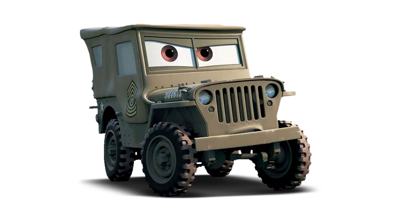Disney Pixar Cars Video Game Sarge Voice Clips