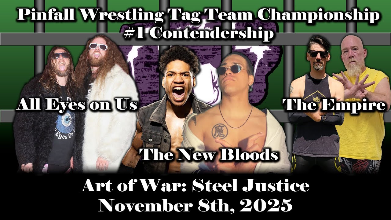 Pinfall Wrestling FULL MATCH: All Eyes on Us vs. The New Bloods vs. The Empire