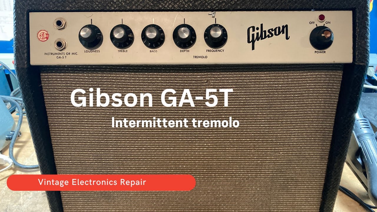 Fixing intermittent tremolo in a 1964 Gibson GA-5T