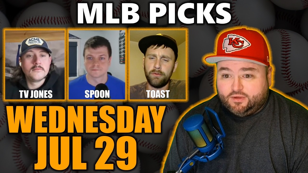MLB Picks with Kyle Kirms | Wednesday July 29th