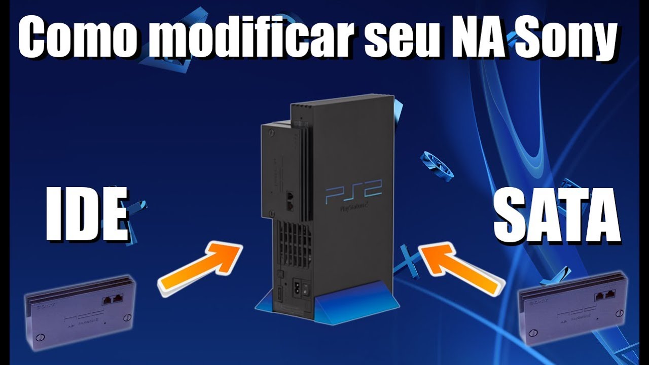 COMO ADAPTAR MODEM ORIGINAL PS2 IDE PARA SATA