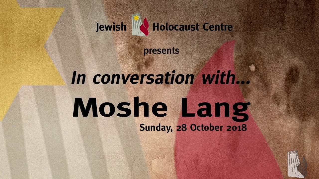 [EVENT] In conversation with Moshe Lang