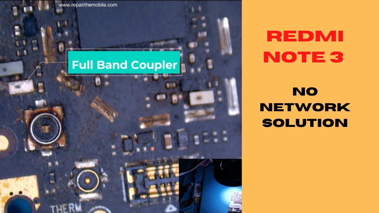 Redmi Note 3 No Service Solution