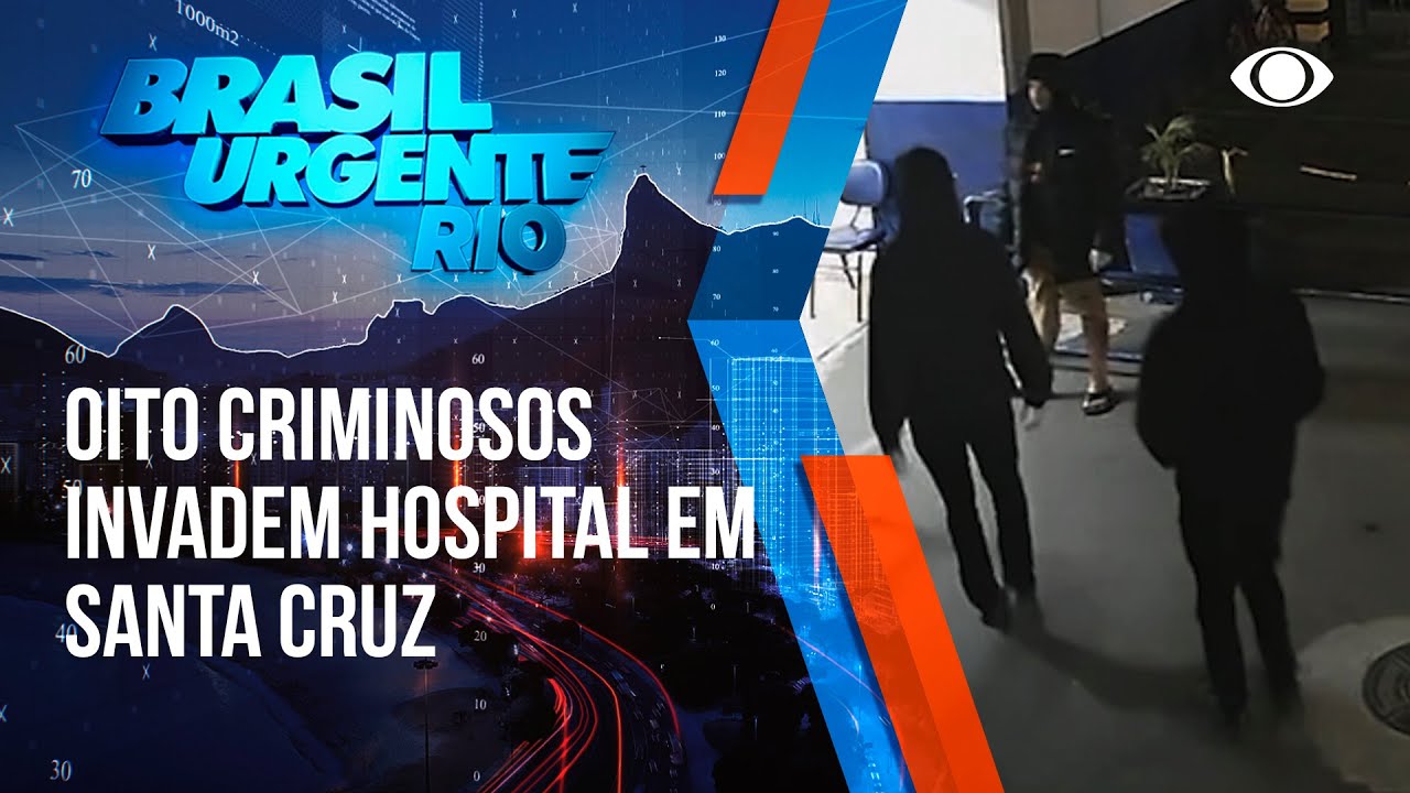 Criminosos invadem hospital atrás de traficante do Comando Vermelho