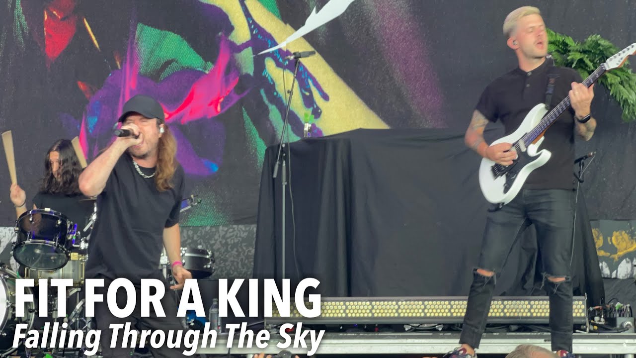 FIT FOR A KING - Falling Through The Sky - Live @ CWMP - The Woodlands, TX 8/10/24 4K HDR